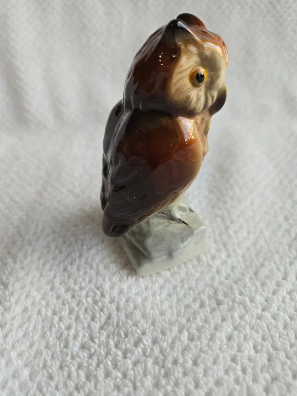 Vintage 3 1/2 Inch GOEBEL porcelain Owl Figurine -